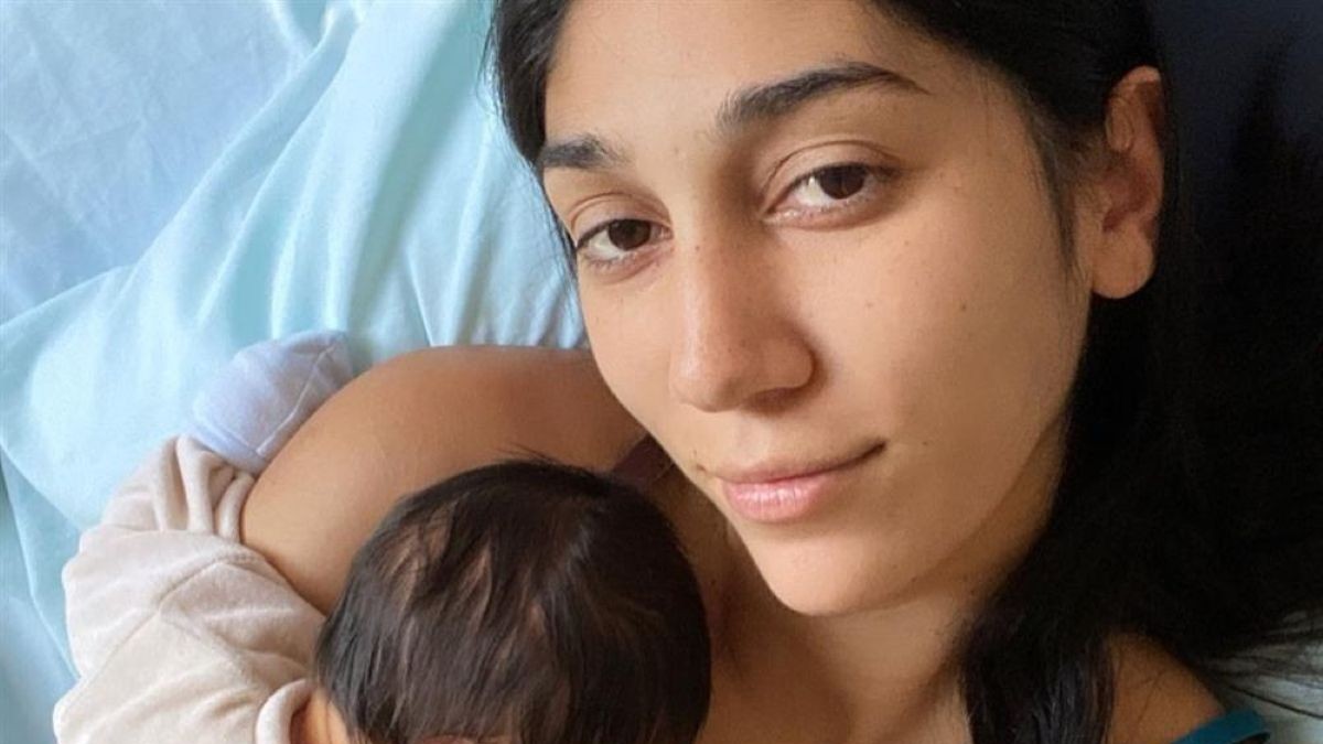 Παρασκευή Κερασιώτη: Εξιτήριο από το μαιευτήριο με τον νεογέννητο γιο της