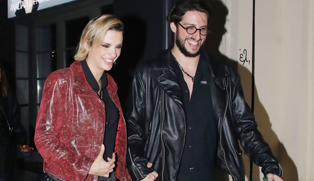 Κατερίνα Λιόλιου: Διασκέδασε στην Πέγκυ Ζήνα με τον σύντροφό της, Χάρη Παπατζανή