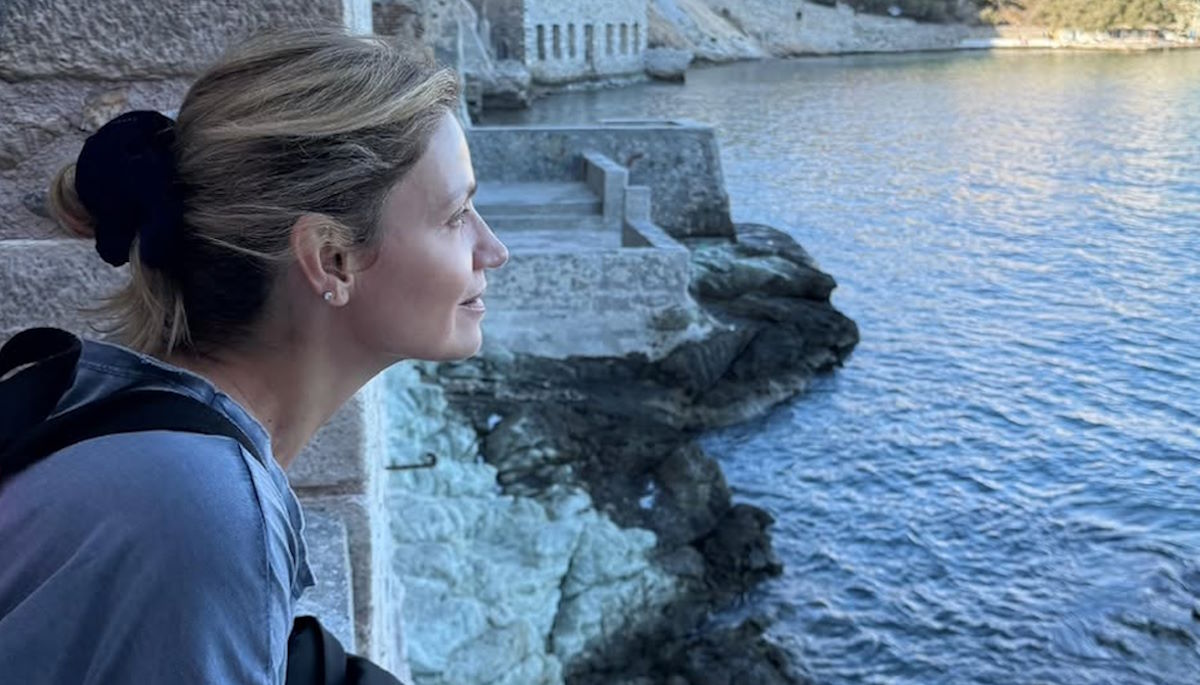 Παναγιώτα Βλαντή: Η φθινοπωρινή απόδρασή της στη Σύρο