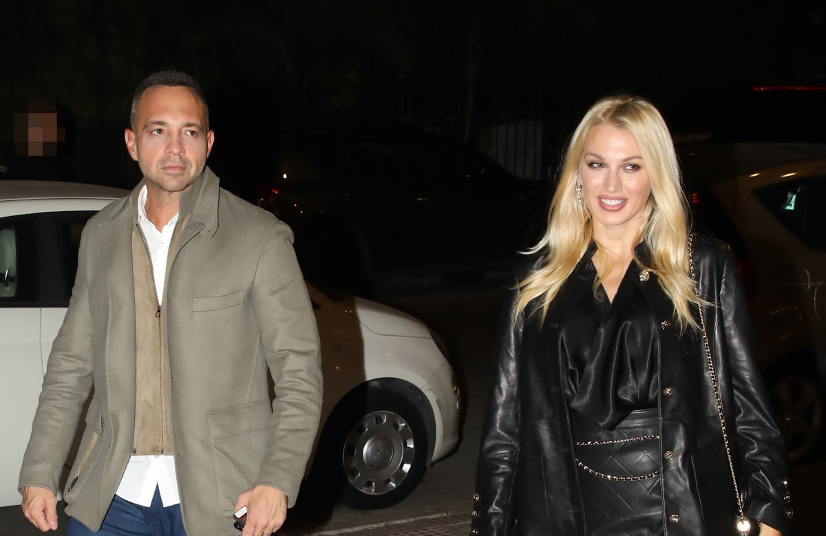 Κωνσταντίνα Σπυροπούλου – Βασίλης Σταθοκωστόπουλος: Κοινή βραδινή εμφάνιση για το ζευγάρι