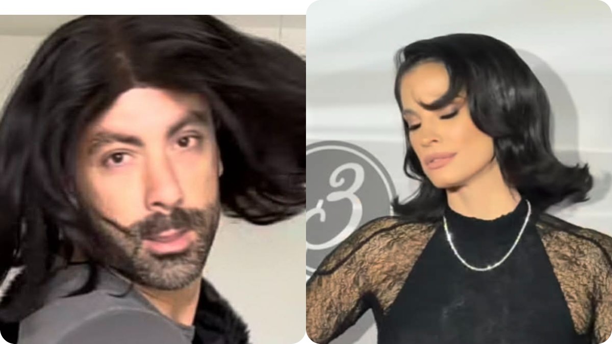 Σάκης Τανιμανίδης: Φόρεσε την περούκα της Χριστίνας Μπόμπα από τα Madwalk και έγινε viral