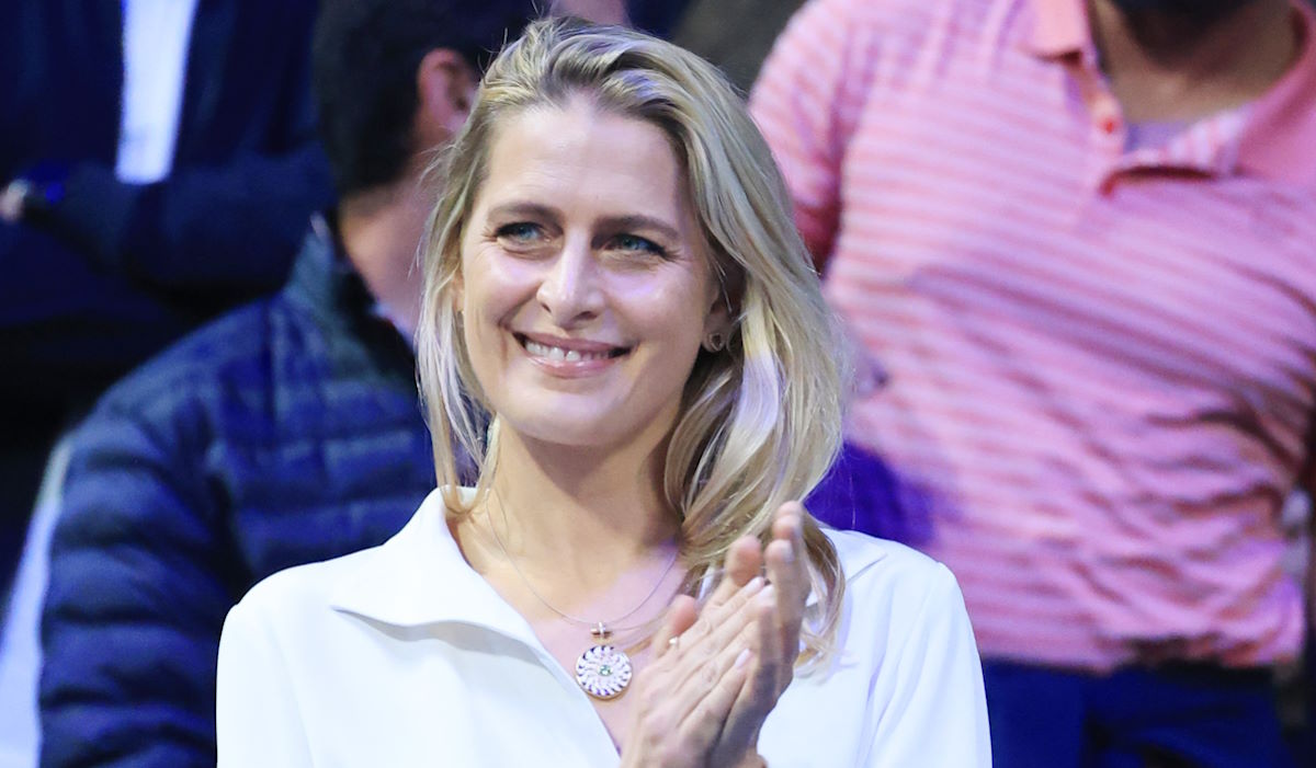 Τατιάνα Μπλάτνικ: Στο ΟΑΚΑ για τον τελικό αγώνα του Νόβακ Τζόκοβιτς