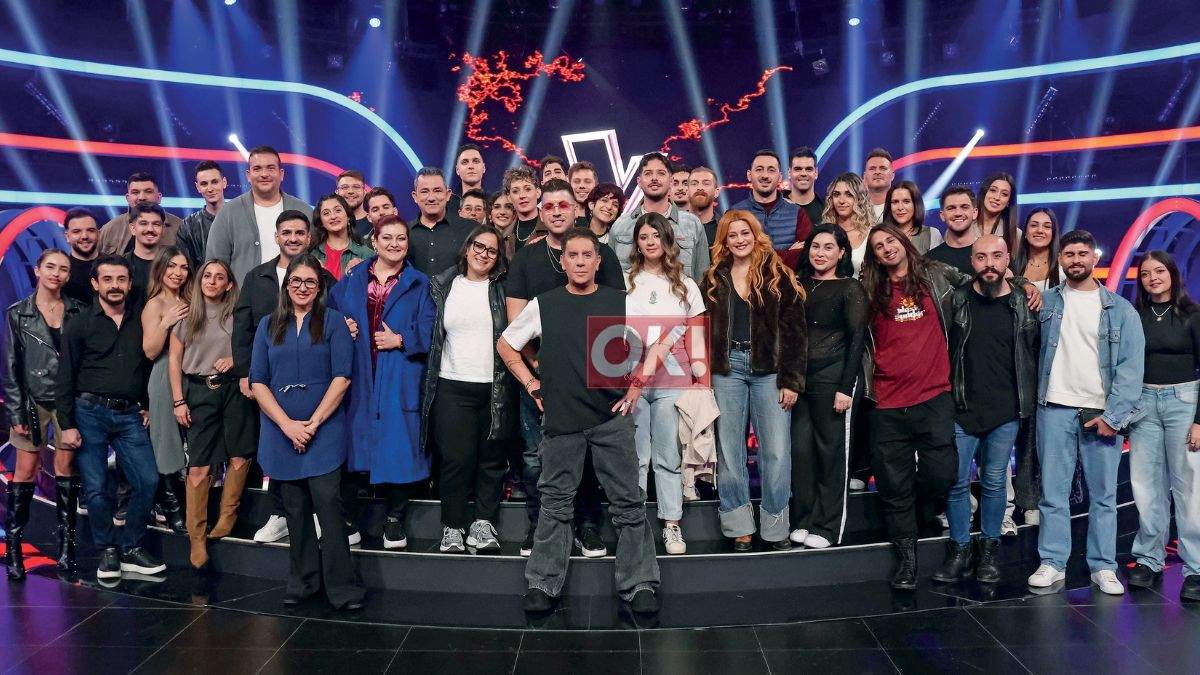 Το ΟΚ! βρέθηκε στα παρασκήνια του The Voice Of Greece