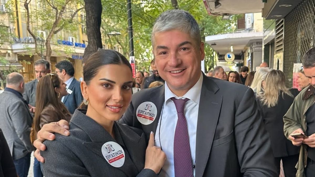 Σταματίνα Τσιμτσιλή: Οικογενειακή παρουσία στις εκλογές του Δικηγορικού Συλλόγου Αθηνών για να στηρίξει τον σύζυγο της Θέμη Σοφό