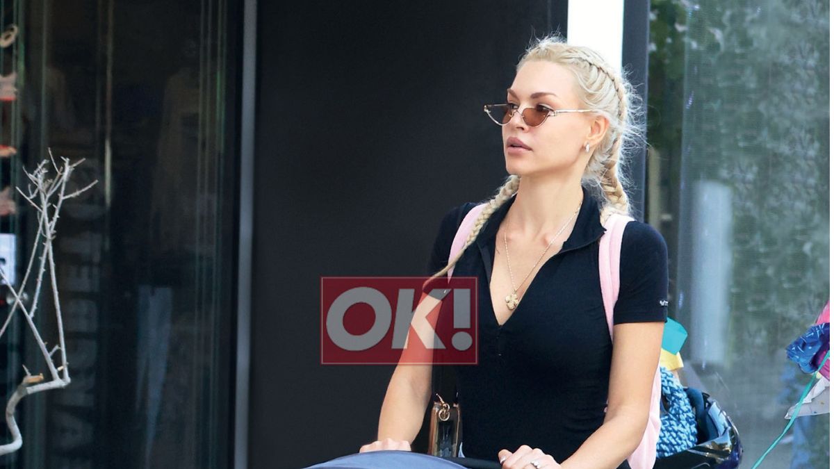 Βίκυ Κάβουρα: Η βόλτα στο κέντρο της Γλυφάδας μαζί με την κόρη της