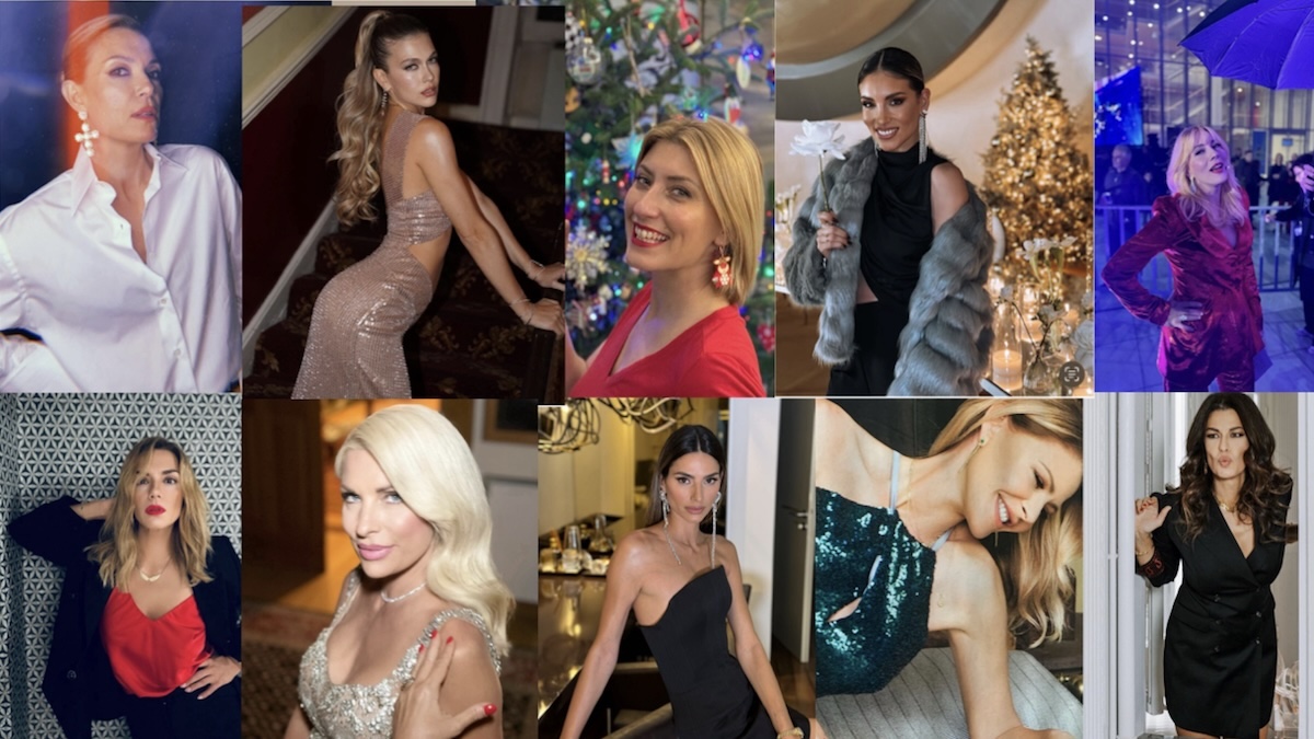 Οι δέκα Ελληνίδες επιστρέφουν με Christmas sparkles
