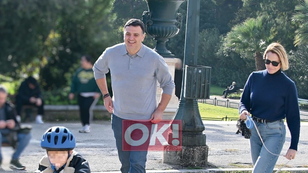 Τζένη Μπαλατσινού και Βασίλης Κικίλιας: To γεύμα με τον γιο τους και τα μεγαλύτερα παιδιά της