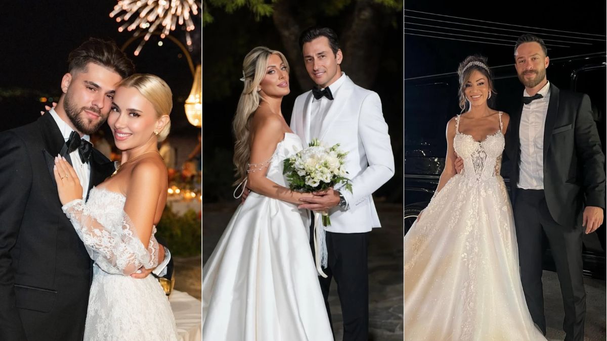 Οι πιο πολυσυζητημένοι γάμοι της ελληνικής showbiz το 2025