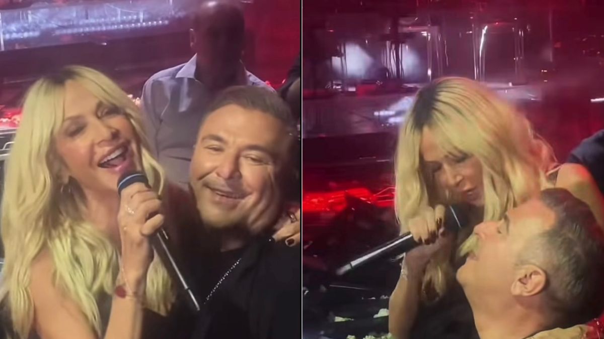 Η Άννα Βίσση τραγούδησε στην αγκαλιά του Αντώνη Ρέμου και έκλεψε τις εντυπώσεις