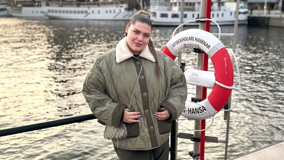 Δανάη Μπάρκα: Οι νέες φωτογραφίες από το ταξίδι της στη Σουηδία και οι καρδιές που απαθανάτισε