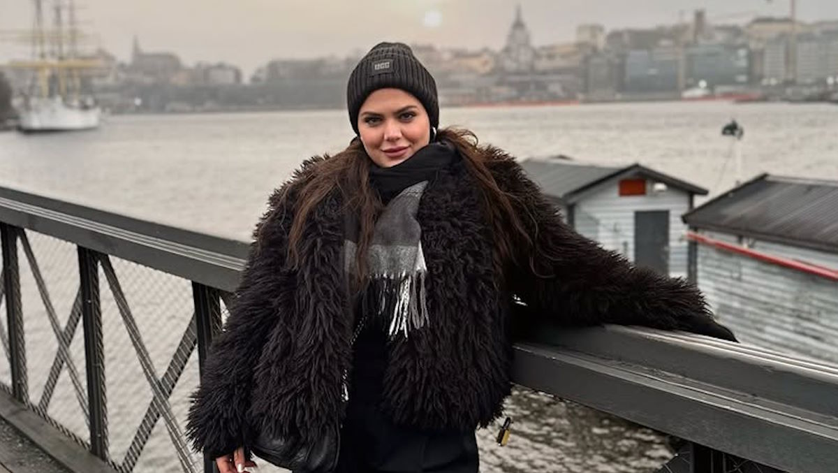 Δανάη Μπάρκα: Έτσι πέρασε τα Χριστούγεννα μαζί με τους φίλους της