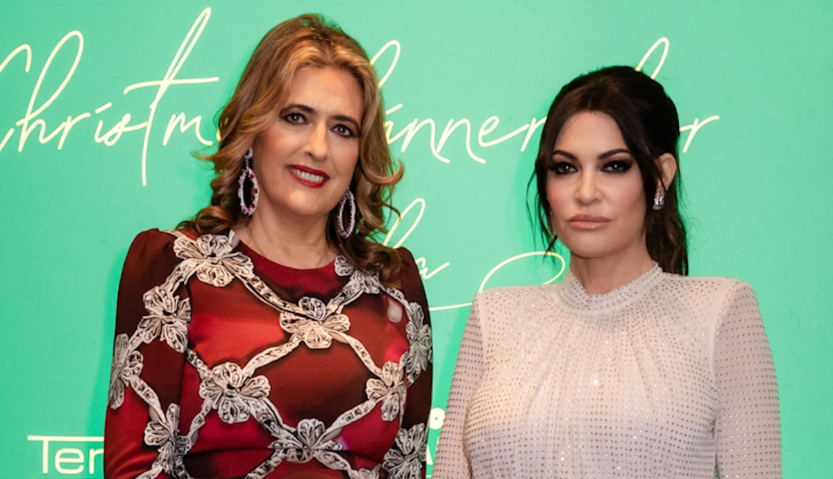 Κίμπερλι Γκίλφοϊλ: Βρέθηκε στο Χριστουγεννιάτικο δείπνο για την ΕΛΠΙΔΑ