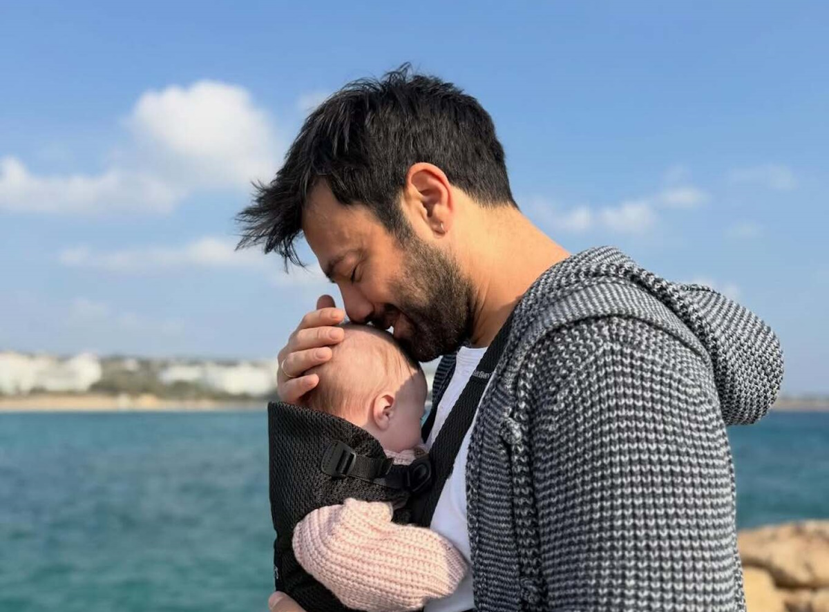 Ανδρέας Γεωργίου: Μας έκανε να λιώσουμε στην πρώτη φωτογραφία με την κόρη του