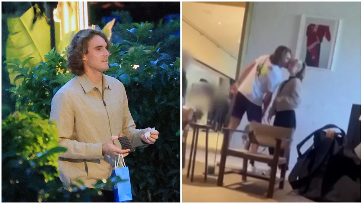 Στέφανος Τσιτσιπάς: Full in love με την Κρίστεν Θόμς – Tα τρυφερά τετ α τετ του ζευγαριού