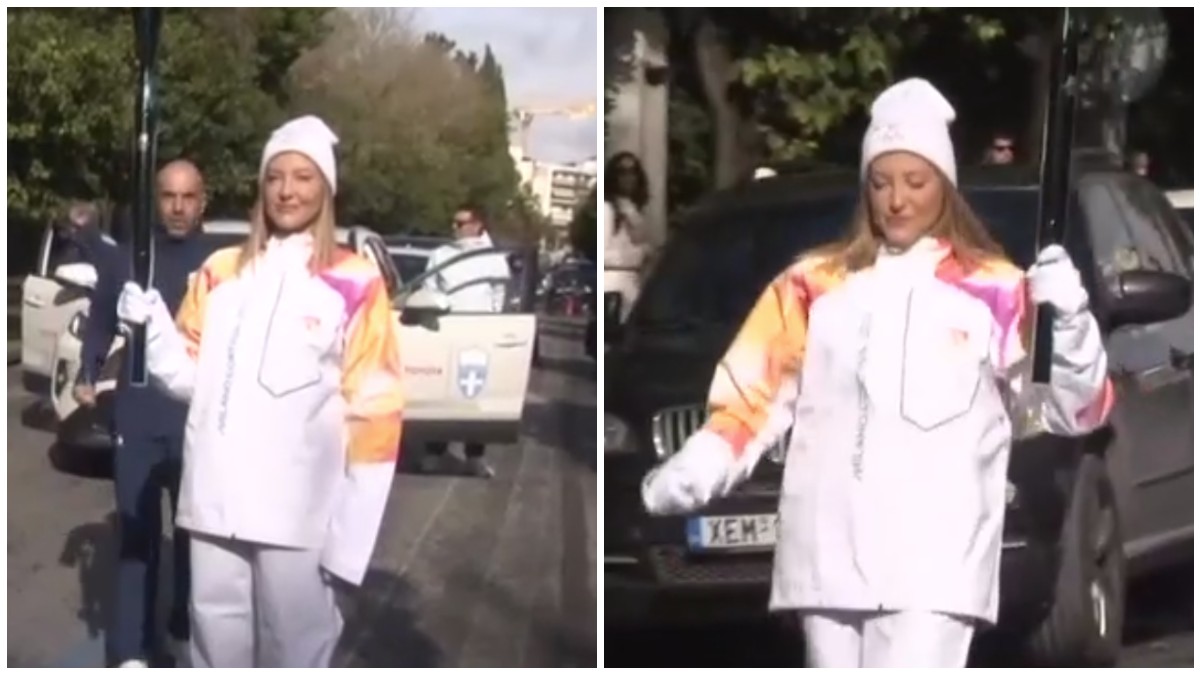 Λαμπαδηδρόμος η Ράνια Τζίμα: «Ήταν τεράστια τιμή και χαρά σαν να είμαι ένα μικρό παιδάκι»