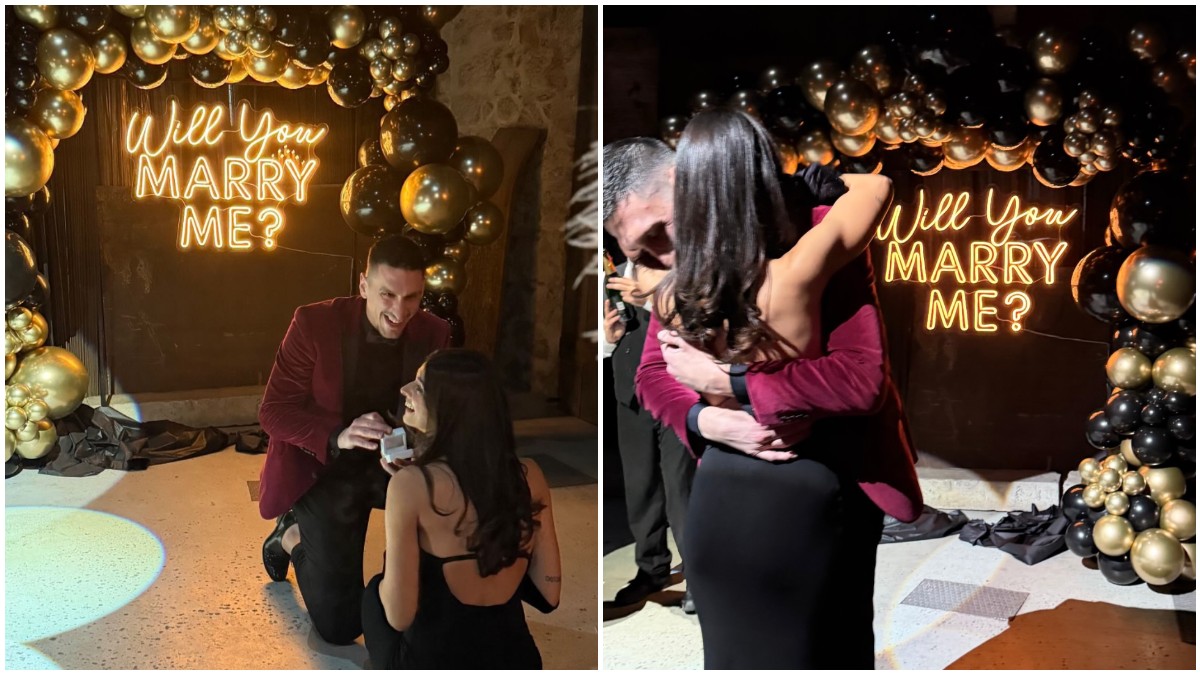 Γιαννούλης Λαρεντζάκης: H ρομαντική πρόταση γάμου του μπασκετμπολίστα στην αγαπημένη του!