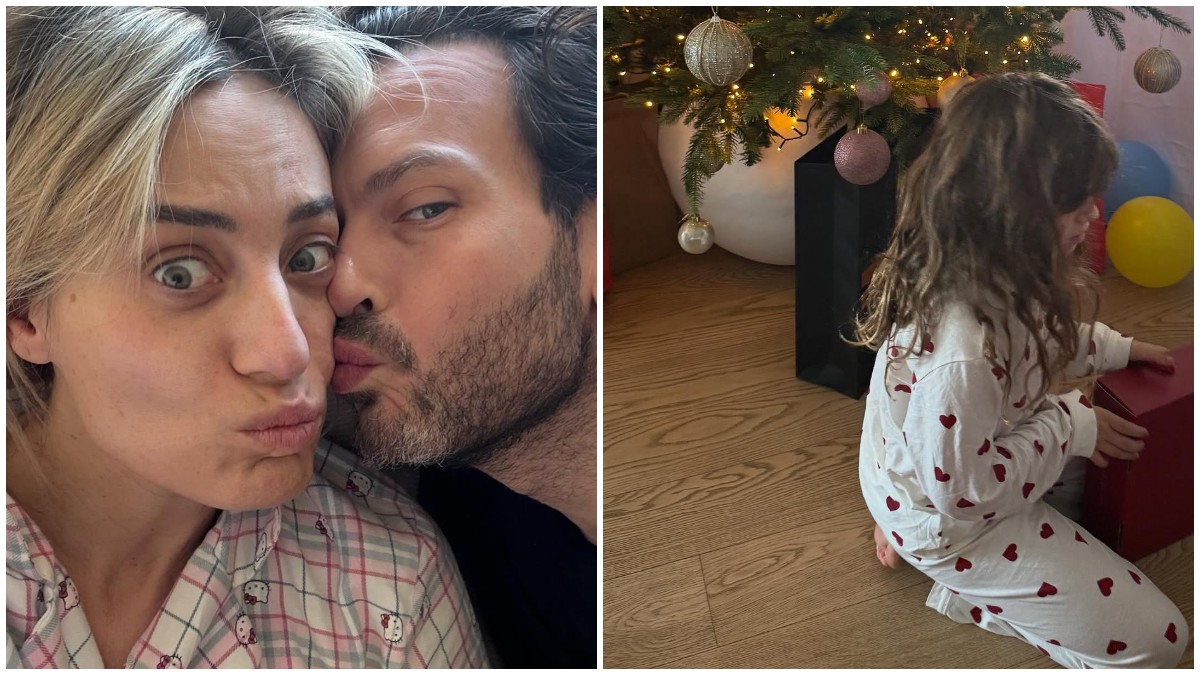 Ελεονώρα Μελέτη – Θοδωρής Μαροσούλης: Χριστούγεννα με την κόρη τους, Αλεξάνδρα!