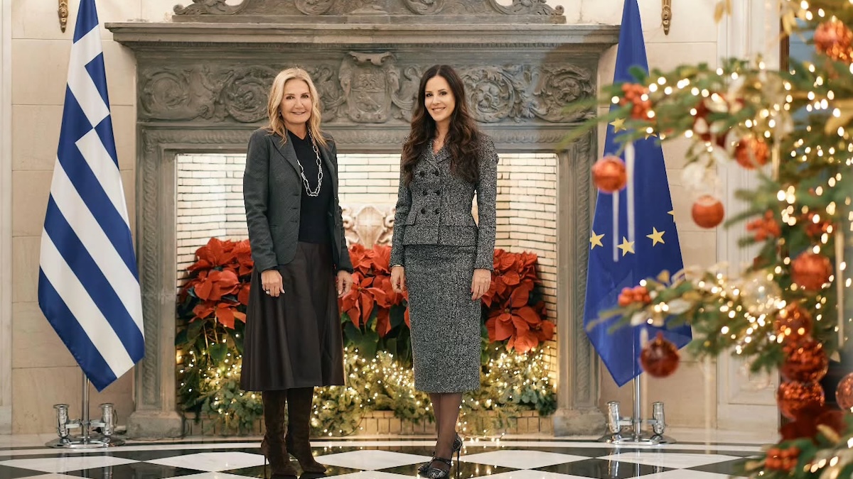 Μαρέβα Γκραμπόβσκι Μητσοτάκη: Το στυλ της υποδοχής και τα Χριστούγεννα στο Μαξίμου