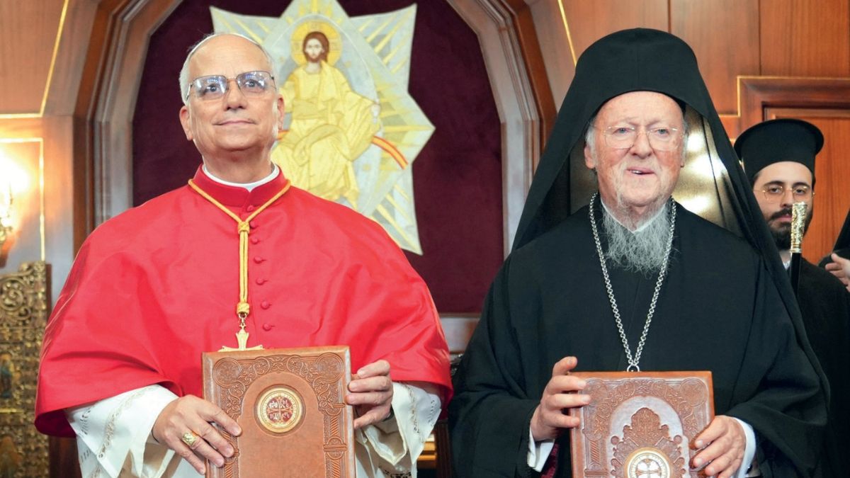 Πάπας Λέων ΙΔ΄- Πατριάρχης Βαρθολομαίος: Η ιστορική συνάντηση στο Φανάρι