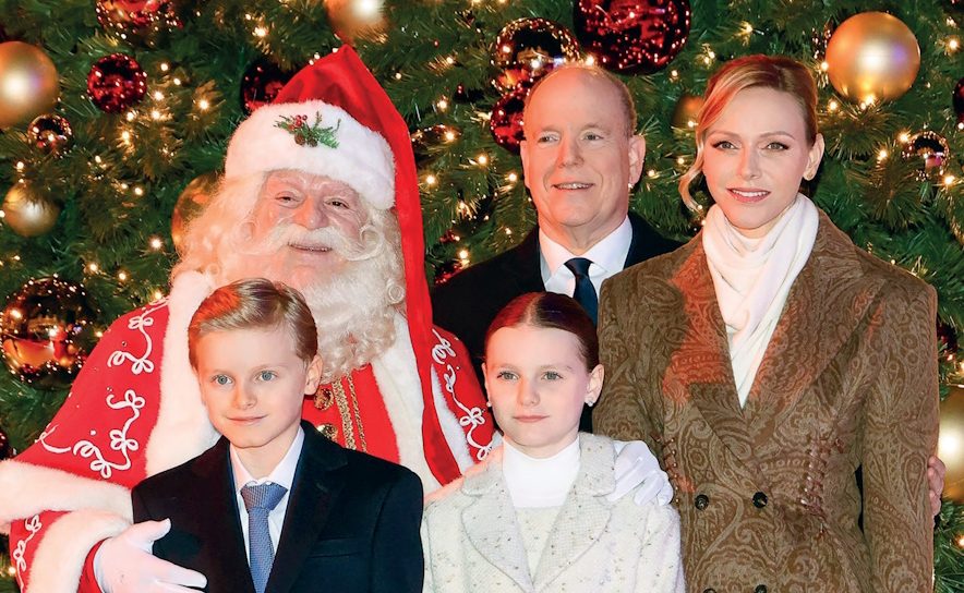 Πρίγκιπας Αλβέρτος – πριγκίπισσα Σαρλίν: Στο Καζίνο του Μόντε Κάρλο με τα δίδυμα παιδιά τους