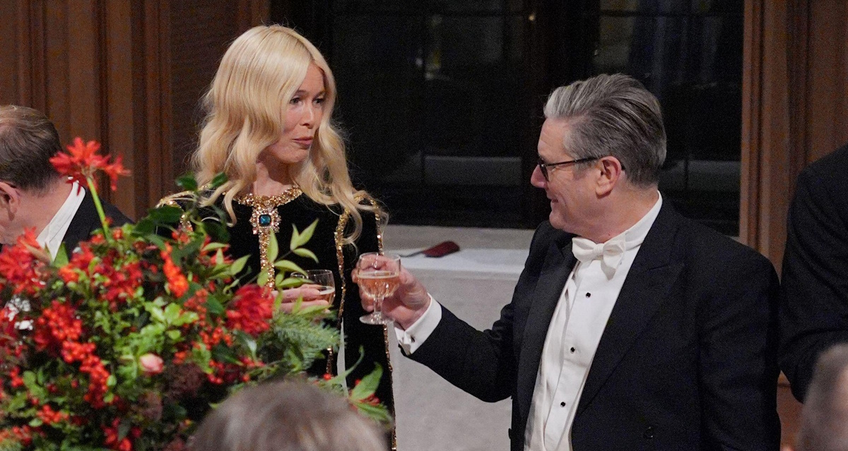 Κλόντια Σίφερ: Η εντυπωσιακή της εμφάνιση στο κάστρο του Windsor