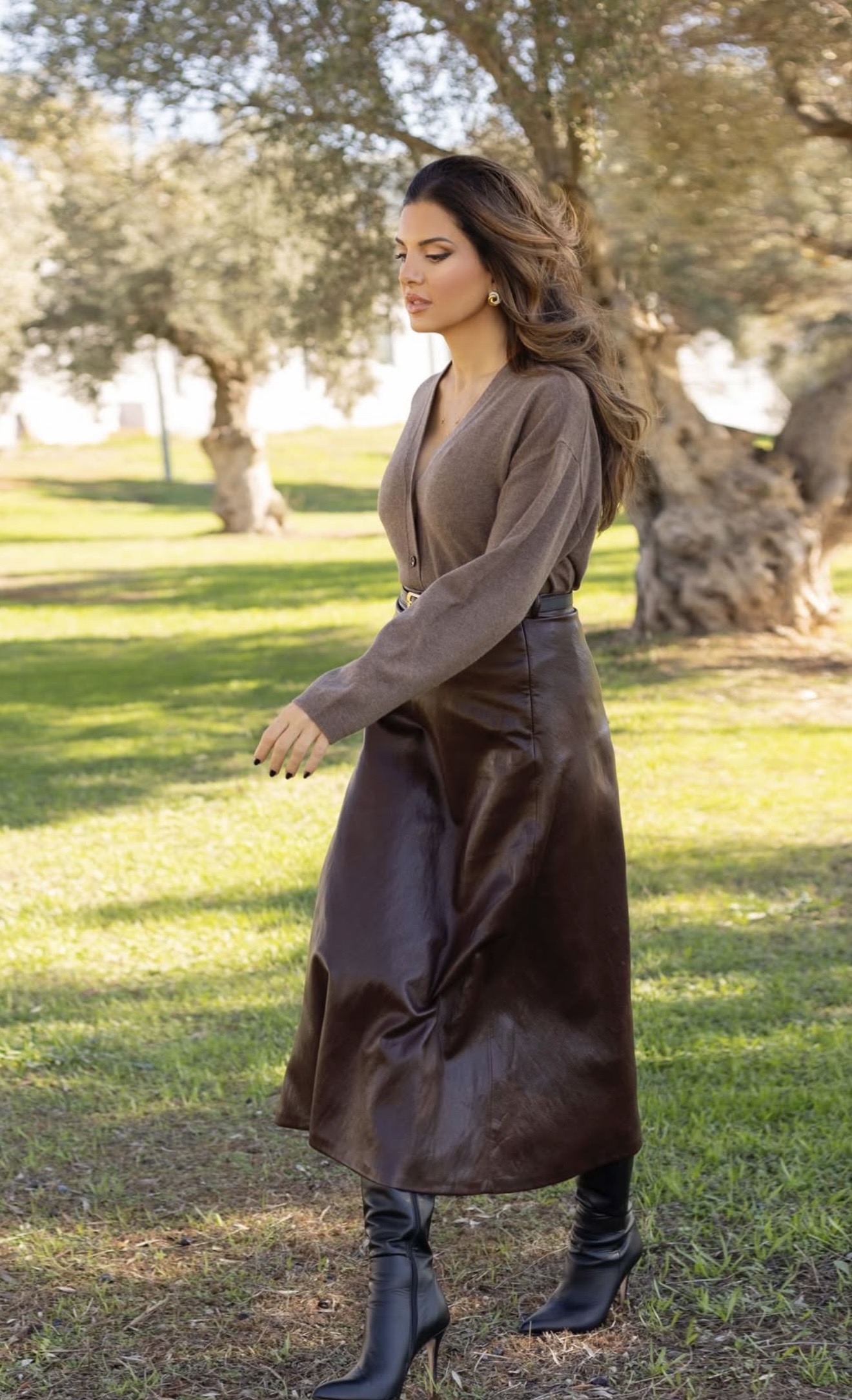 Η Σταματίνα Τσιμτσιλή με cut crease 