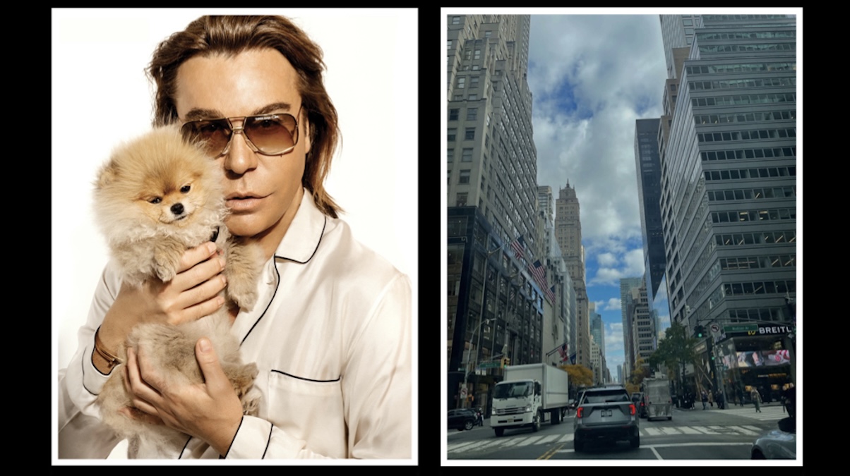 Τρύφωνας Σαμαράς και τα Christmas city looks στη Νέα Υόρκη