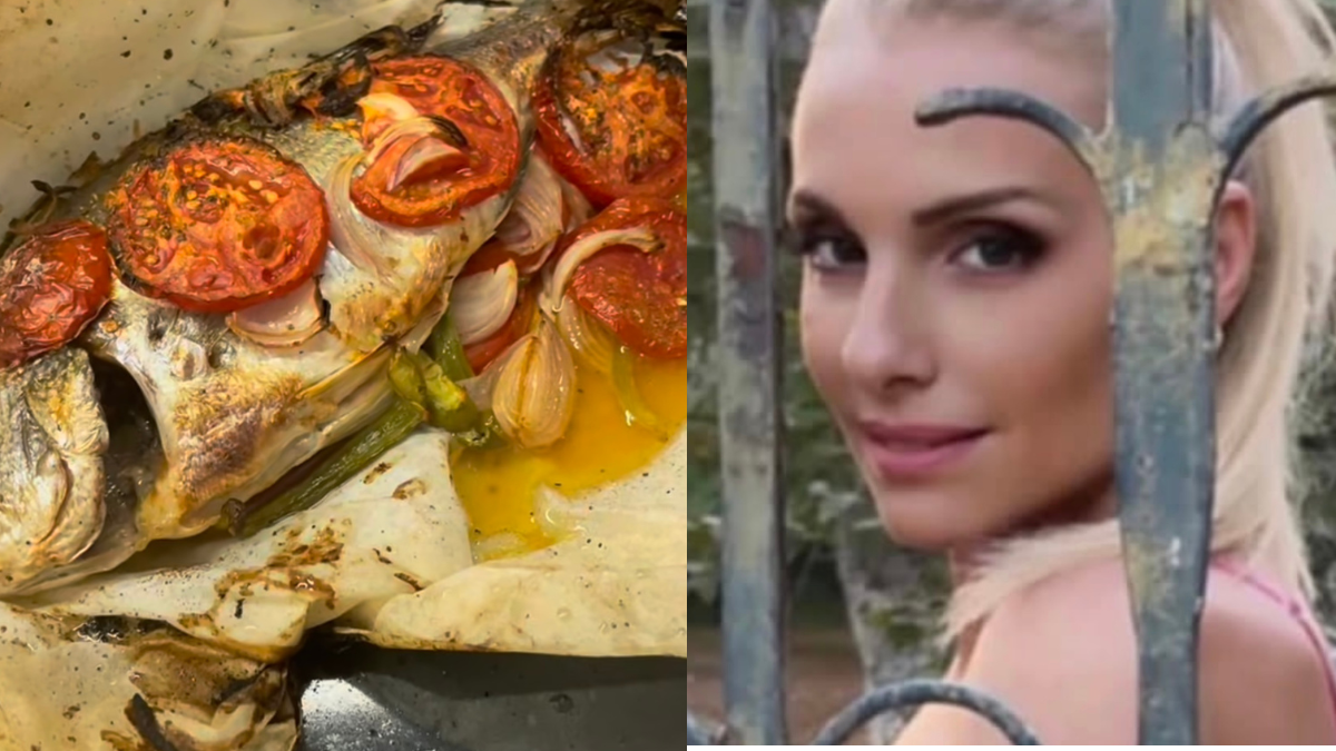 Ψάρι ψητό στη λαδόκολλα