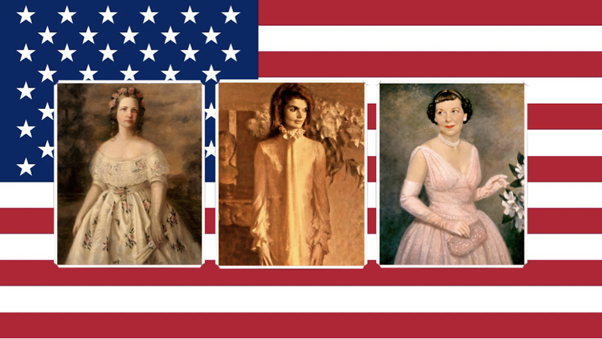 Οι γυναίκες που έντυσαν τον Λευκό Οίκο πριν από τη Jackie Kennedy Το prequel μιας ιστορίας που ξεκινά από τη Melania