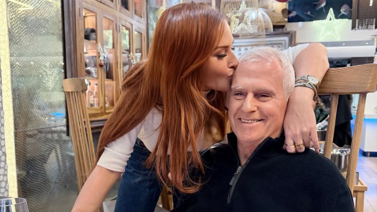 Σίσσυ Χρηστίδου: Η συγκινητική φωτογραφία με τον πατέρα της