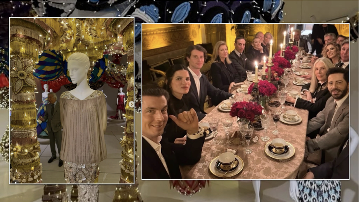 Όταν η μόδα του Valentino Garavani γίνεται πολιτισμός στη Ρώμη – Χρύσανθος Πανάς και Giancarlo Giammetti στο PM32