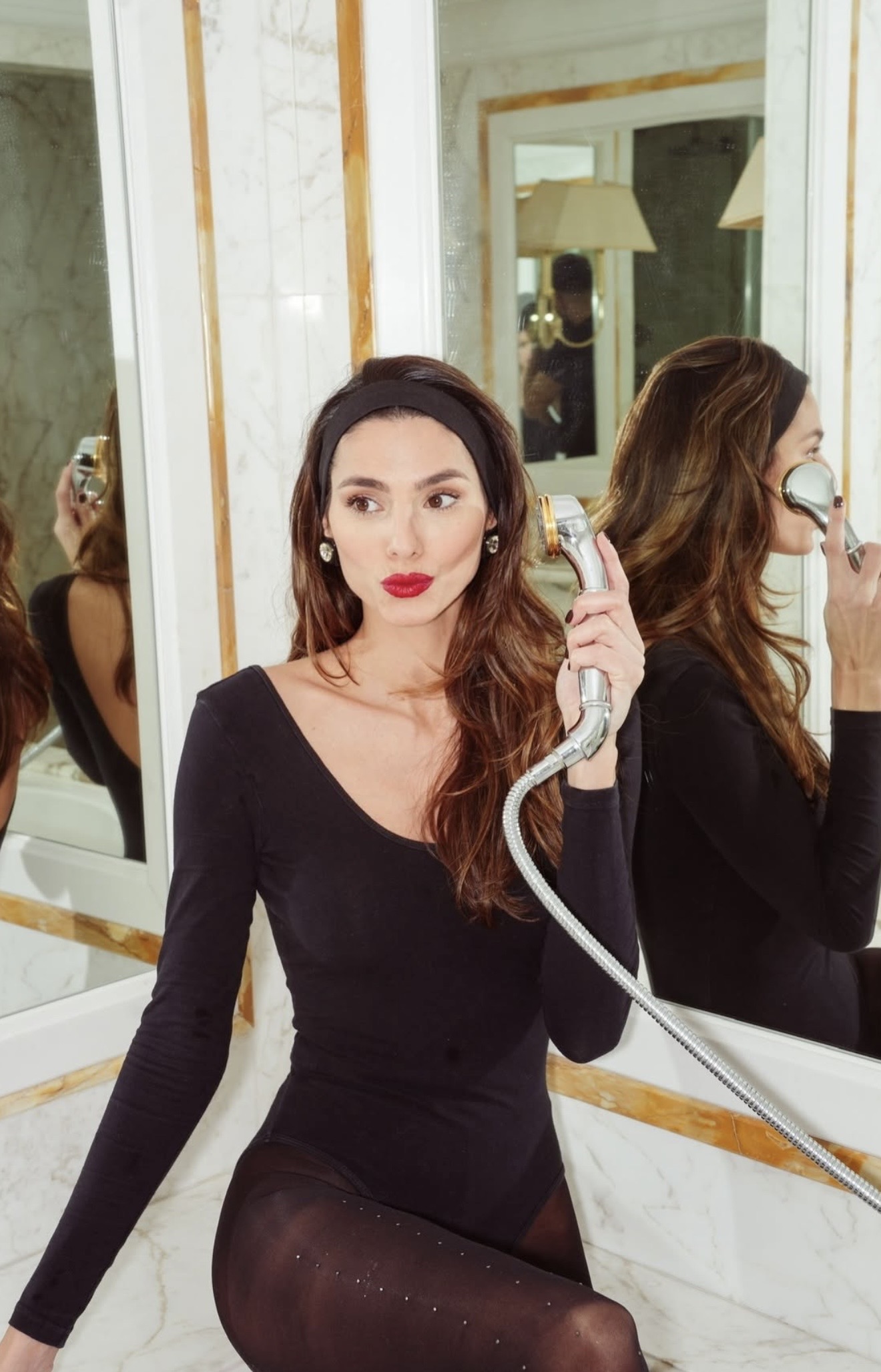 χτένισμα Ηλιάνας Παπαγεωργίου 