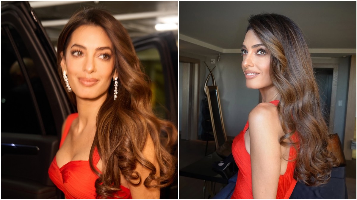 Αμάλ Κλούνεϊ: Το υπέροχο χτένισμα από τον Δημήτρη Γιαννέτο για τις Χρυσές Σφαίρες