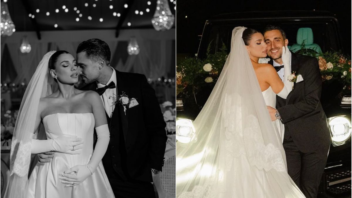 Μαριαλένα Ρουμελιώτη – Σάκης Κατσούλης: Το εντυπωσιακό φωτογραφικό άλμπουμ από το γάμο τους