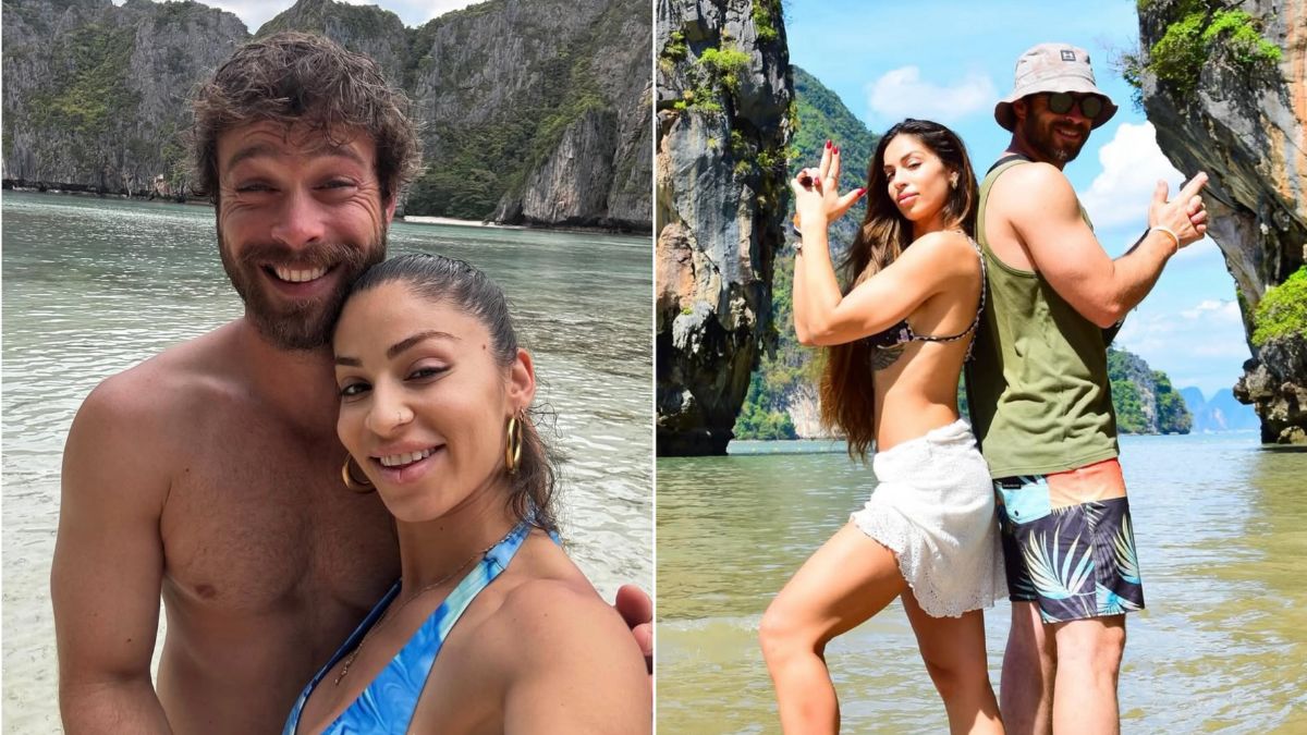 Στέφανος Μιχαήλ – Ναταλί Κάτερ: Το καρουζέλ φωτογραφιών από το ταξίδι τους στην Ταιλάνδη και το μήνυμα για τη νέα χρονιά