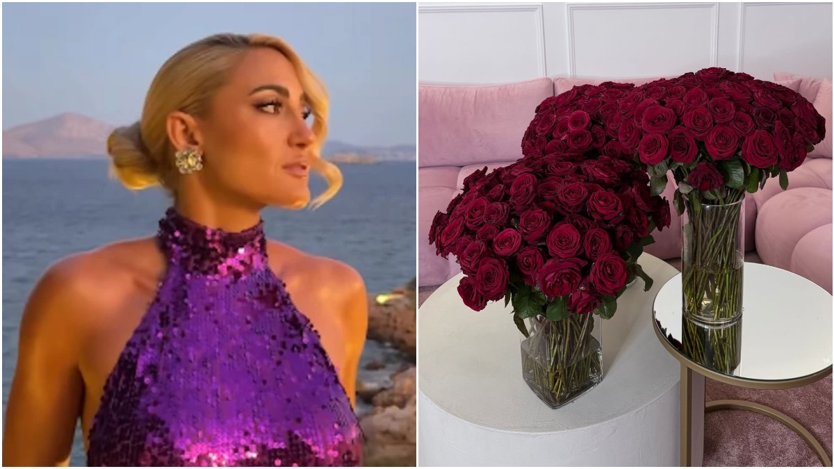 Ιωάννα Τούνη: Η έκπληξη με τα κόκκινα τριαντάφυλλα στο σπίτι – Η αντίδραση της