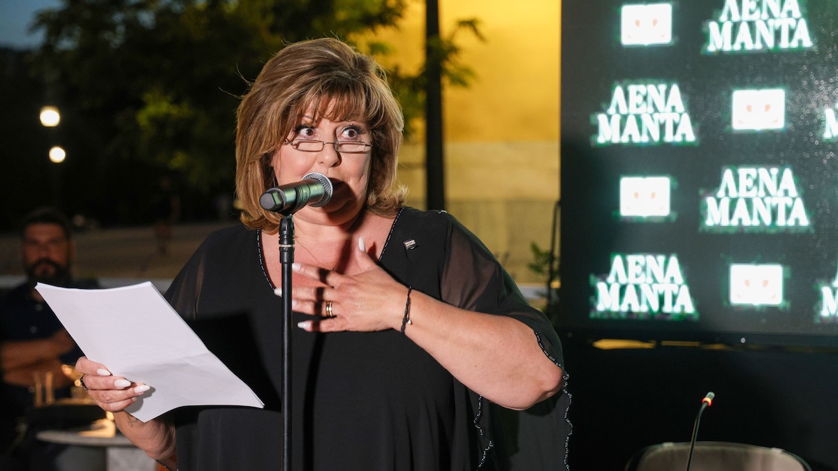 Λένα Μαντά: «Έχω τρομακτικές μεταπτώσεις μετά τον θάνατο του συζύγου μου»