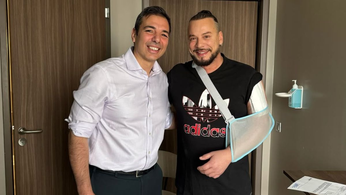 Χρήστος Δάντης: Tο μήνυμά του από το νοσοκομείο – «Με χειρούργησαν και μου “έδωσαν” πίσω το χέρι μου»