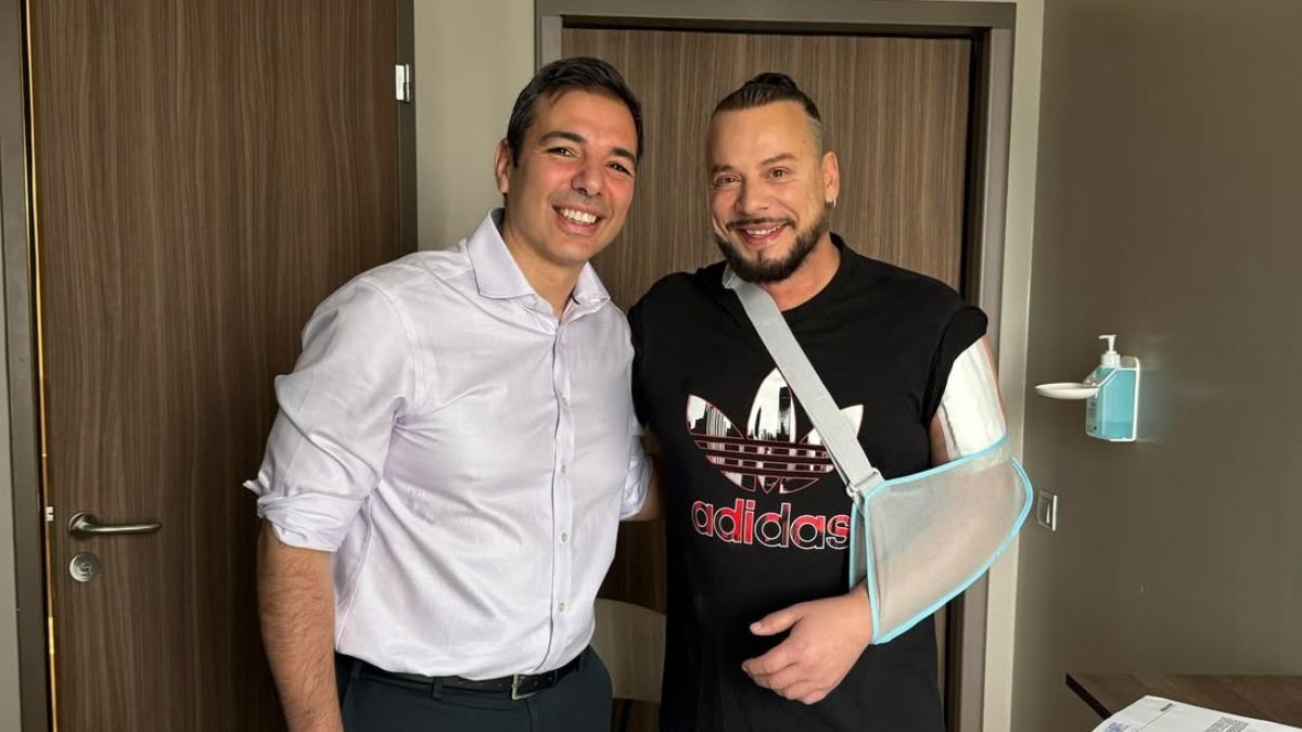 Χρήστος Δάντης: Tο μήνυμά του από το νοσοκομείο – «Με χειρούργησαν και μου “έδωσαν” πίσω το χέρι μου»