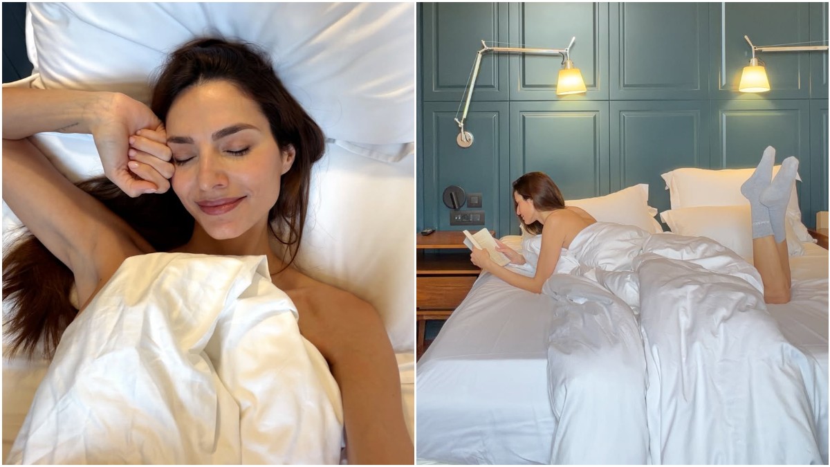 Ηλιάνα Παπαγεωργίου: Ποζάρει ντυμένη στα λευκά με ανεπιτήδευτο μακιγιάζ, σε ένα απόλυτα χαλαρό mood