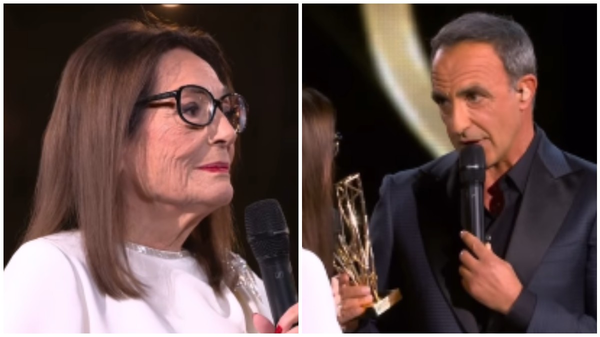 Νάνα Μούσχουρη: Με δάκρυα στα μάτια παρέλαβε τιμητικό βραβείο από τον Νίκο Αλιάγα