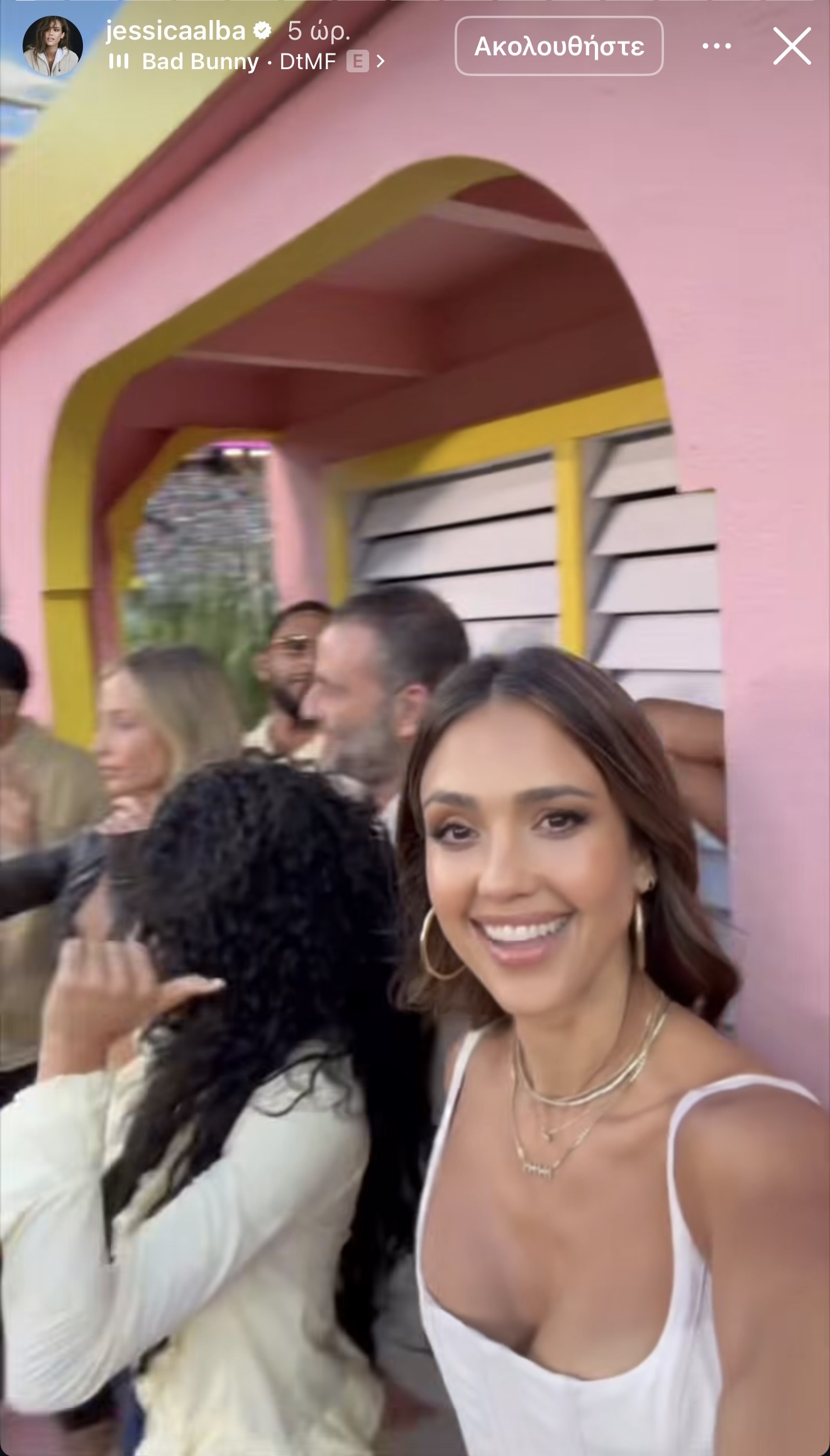 Η Τζεσικά Άλμπα στο Super Bowl 