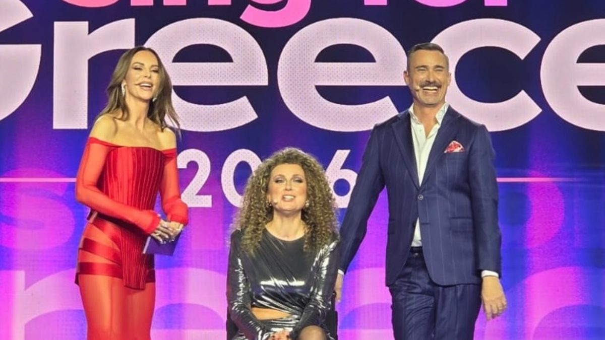 Γιώργος Καπουτζίδης για Κατερίνα Βρανά: «Χάρηκα που την είδα τόσο χαρούμενη και τόσο λαμπερή»