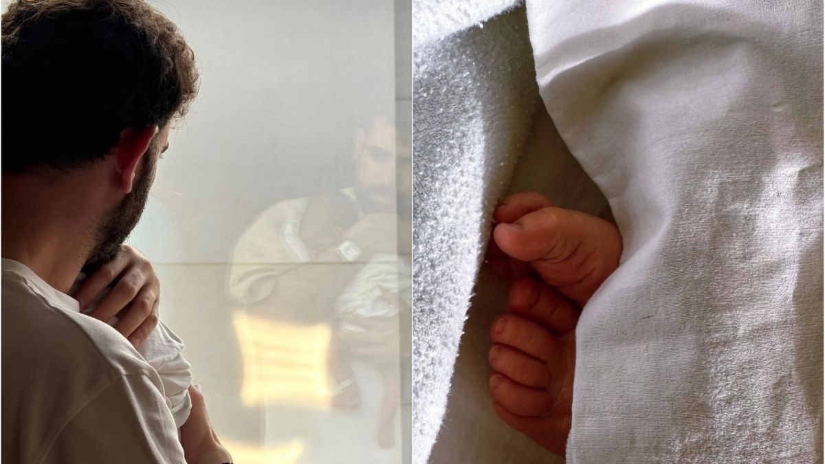 Νίκος Πολυδερόπουλος: Η νέα φωτογραφία με τον νεογέννητο γιο του