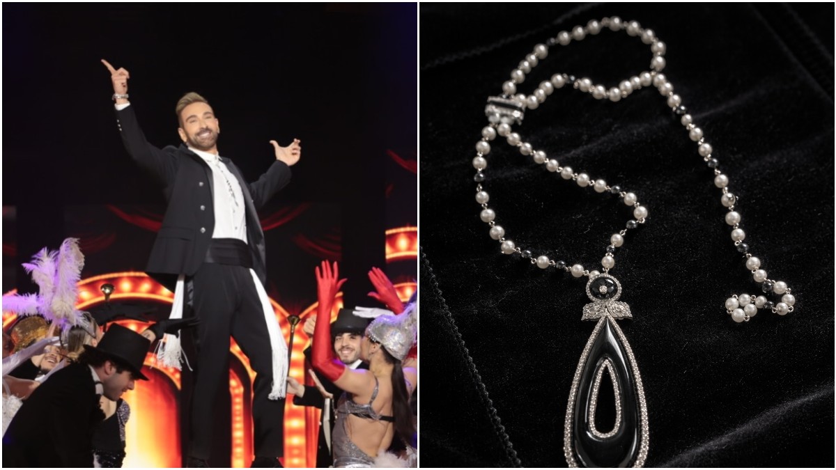 J2US: Νίκος Κοκλώνης με Balmain military look στο 2ο LIVE