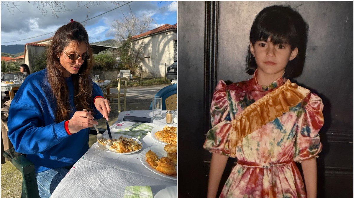 Ηλιάνα Παπαγεωργίου: Ένα τριήμερο γεμάτο συναίσθημα και μία τρυφερή φωτογραφία από τον μικρότερό της εαυτό