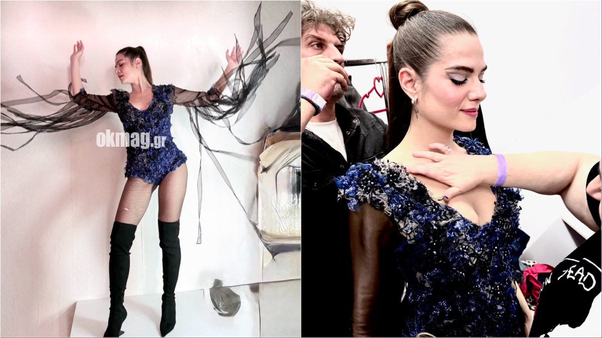 Euriovision 2026: Αποκλειστικά στο okmag o Δημήτρης Στρέπκος που σχεδίασε το κοστούμι της Αlexandra Sieti για τον ‘Α Ημιτελικό