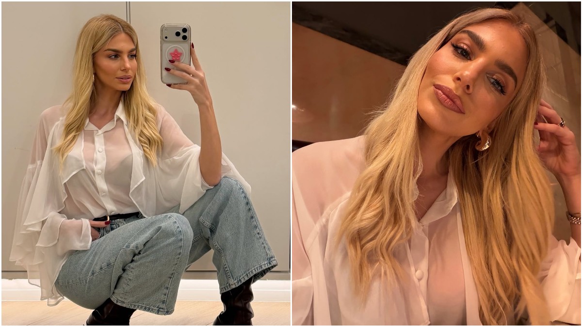 Βάλια Χατζηθεοδώρου: Ταξίδι στη Πορτογαλία και το casual look της που τραβά τα βλέμματα