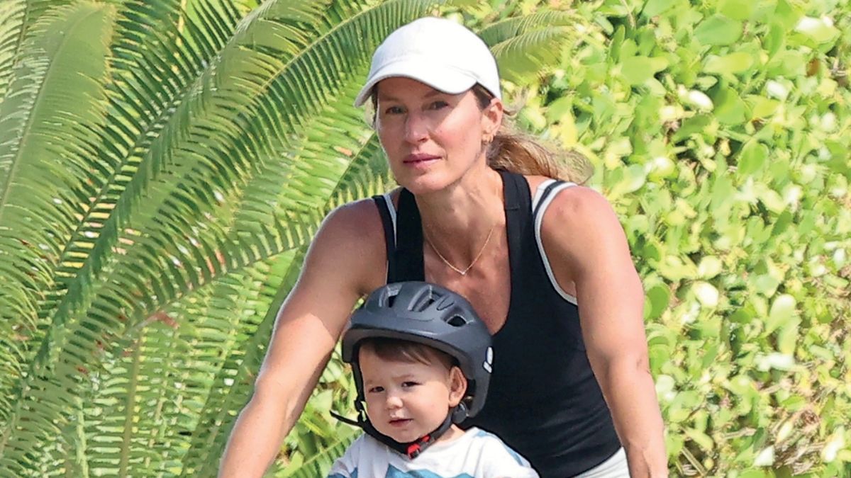 Ζιζέλ Μπούντχεν: Μαζί με τον μικρότερο γιο της στο Μαϊάμι