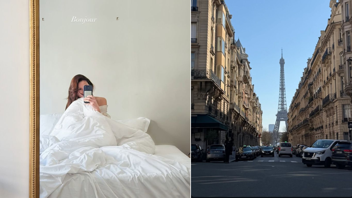 Ηλιάνα Παπαγεωργίου: Το πρωινό ξύπνημα στο Παρίσι